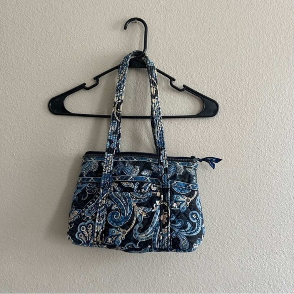 Vera Bradley Blue Paisley Shoulder Bag